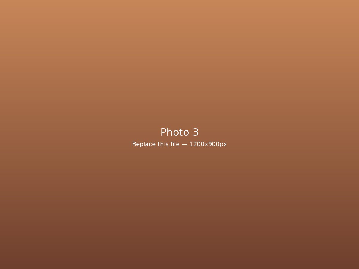 Photograph 3 — replace with your image